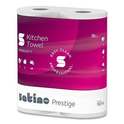 Útěrky kuchyňské Wepa Prestige Supersoft 2vrstvé 64 útržků